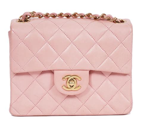 pink chanel bag vintage|Vintage Chanel quilted shoulder bag.